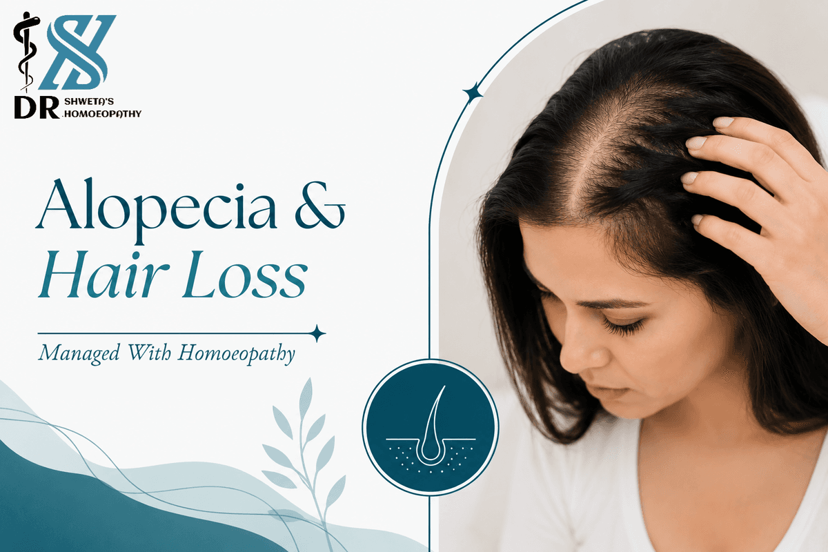 Alopecia & Hair Loss  Managed With Homoeopathy